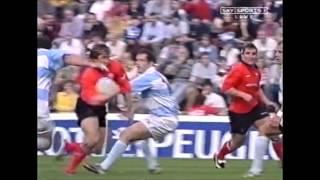 Shane Williams' magic sidestep vs Argentina 2004