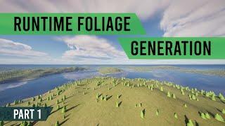 Unreal Engine 5 - Runtime Foliage Generation