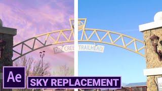 Sky Replacement Tutorial in After Effects