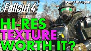 Is Fallout 4's High Resolution Texture Pack Worth It? (Patch 1.9) #PumaThoughts