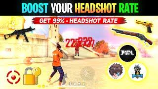 After Update - Secret Trick For 99% Headshot Rate  || How to Increase Headshot Rate || Free Fire