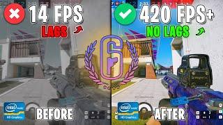 Rainbow Six Siege: Fix FPS Drops, LAGS & Input Latency on ANY PC!
