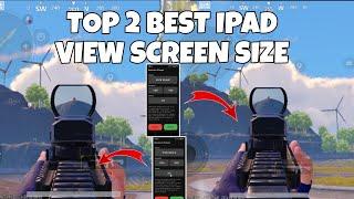 Top 2 Best Bgmi iPad view Screen Size Resolution Changer App Ka Best Screen Size Konsa Hai