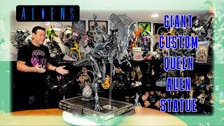 UNBELIEVABLE GIANT ALIEN QUEEN STATUE!