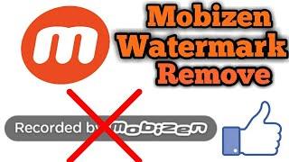 {One Click}How to Remove Mobizen Watermark Logo [Recorded by Mobizen]