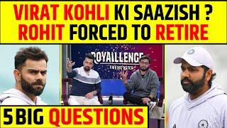 VIRAT KOHLI KI SAAZISH? MR. FIX IT WANTS CAPTAINCY? ROHIT SHARMA FORCED TO RETIRE?