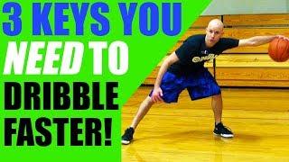 How To Dribble A Basketball FASTER! Get Better Handles In Basketball