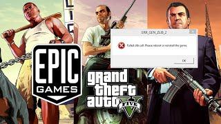 GTA5 Zlib error | HOW TO FIX IT!!!!!!| for Epic Downloaders.
