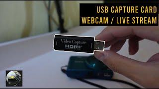 How to Use Digital Camera as a Webcam with USB Capture Card!