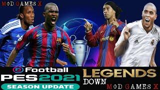   LIVE PES 2021 Champions Legends PARTE 4 "Classic patch ModGamesX LEGENDS PATCH V3