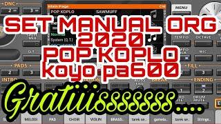 Gratis Set Manual ORG 2020 - POP KOPLO | koyo pa600 suarane