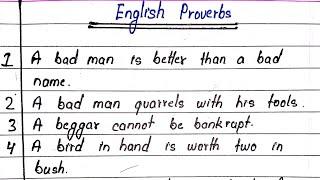 English Proverbs | PAS Education