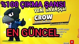 karakter çıkarma taktiği ! (CROW ÇIKTI !) - Brawl Stars