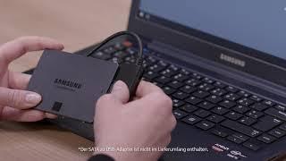 Notebook-Festpatte durch SSD ersetzen | Samsung