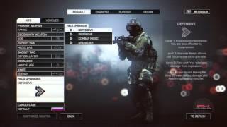 Battlefield 4 - эпичные подробности меню сетевой игры (мультиплеер) )