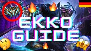 ⌛ EKKO GUIDE german S14 Midlane Challenger Elo Ekko the Neeko bester Onetrick EUW KEIN PUNKT ULTI? ⌛