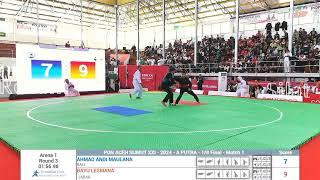 Ahmad Andi Bali vs Bayu Lesmana JaBar Pencak Silat Kelas A Putra PON ACEH SUMUT 2024