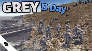 GREY ARMY MEN D-DAY ! The Grey Invasion Of Blutannia - With Shadow Cloud Gaming