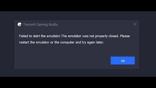 حل جميع أخطاء ومشاكل تشغيل محاكي ببجي موبايل Process Hacker Tencent Gaming Buddy PUBG Mobile