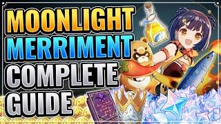 Moonlight Merriment Complete Guide (FREE 1100+ PRIMOGEMS!) Genshin Impact Moonchase Festival Charms