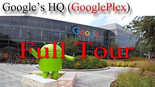 Google's Headquarters Tour (Google's HQ Tour) Jan 2021 GooglePlex