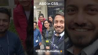  Dream Job - ASO in CSS  SSC CGL 2022  Study Motivation  #ssckingmakers