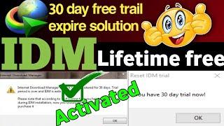 idm has not been registered for 30 days trial period is over solution | how to use idm after 30 days