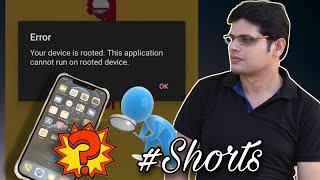 PNB mPassbook Rooted Device Problem#Shorts