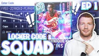 LOCKER CODE SQUAD #1 - FREE *DIAMOND* PLAYER LOCKER CODE!! NBA 2K22 MYTEAM!!