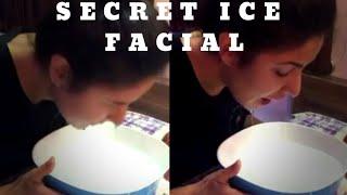 Katrina Kaif's Secret ice facial| facial with ice cubes