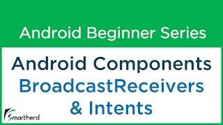 #20 Android Tutorial : Android Application Components : Broadcast Receiver and Intents