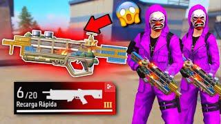 NOS SACAMOS LA MEJOR PARTIDA USANDO LA NUEVA TROGON  FREE FIRE