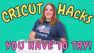 5 amazing Cricut Hacks in under 10 minutes!