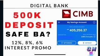 500K Deposit sa CIMB Safe Ba?