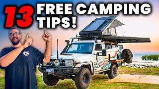 13 FREE CAMPING Tips You MUST Know before Travelling Australia!