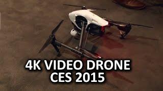 Badass Camera Drone DJI Inspire 1 - CES 2015