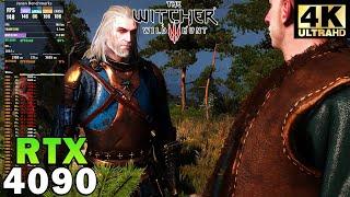 The Witcher 3 4K | RTX 4090 | Ryzen 9 7950X | Ultra Settings