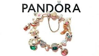 Pandora Charms and Safety Chain | Tutorial | Vivienne Emerald #pandora #charm #bracelet #jewelry