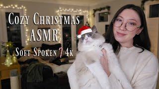 ASMR  Cozy Christmas Triggers  Wrapping Presents  Room Tour  Making Hot Chocolate