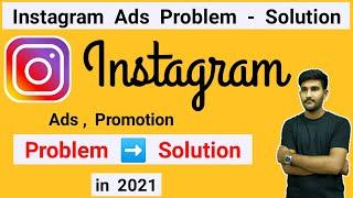 How to Promote instagram post ? How to solve instagram promotion ads Problem ?