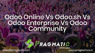 Odoo Online Vs Odoo.sh Vs Odoo Enterprise Vs Odoo Community