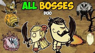 Duo ALL Bosses in Don't Starve Together (Speedrun)