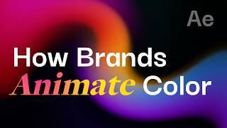 How to Animate Color | Gradient Backgrounds in After Effects