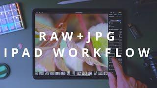 iPad Pro Subscription-Free RAW+JPG Workflow Using iCloud Photo Library and RAW Power