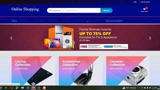 aplikasi e commerce online shop berbasis website-free source code