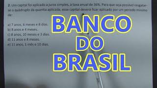 BANCO DO BRASIL #1 - SÓ QUESTÕES DE CONCURSO!!!