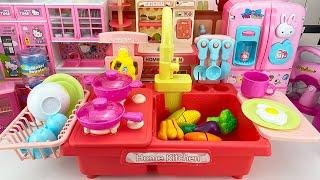 3 Minutes Satisfying with Unboxing & Review Dream Kitchen Set Toys Cooking Video 