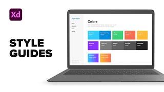 Creating a Style Guide with Adobe Xd - Tutorial