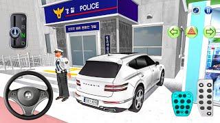 New SUV car Hyundai Genesis GV80 in Police Station - 3D Driving Class Simulation - Android gameplay