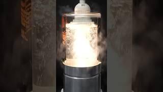 Light bulb vs liquid nitrogen